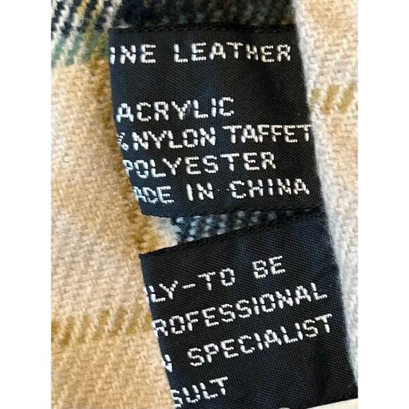 NWOT Mirage Men’s XXL Brushed Thick Creamy Tan Leather Field Coat, Barn Jacket - Picture 14 of 16